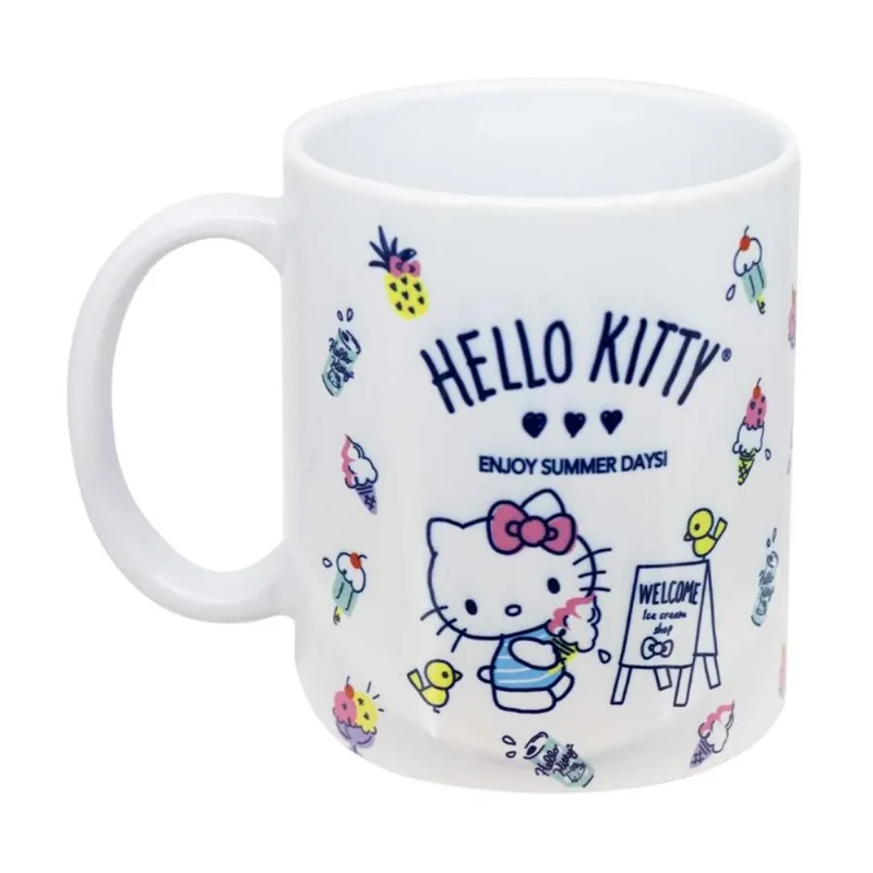 Caneca Pop Zonacriativa Hello Kitty 350ml 6432 (MP)