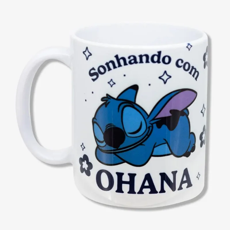 Caneca Pop 350Ml Sonhando Com Ohana - Zonacriativa 10026446