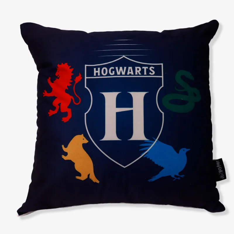 Almofada 40x40 Casas Hogwarts – Harry Potter