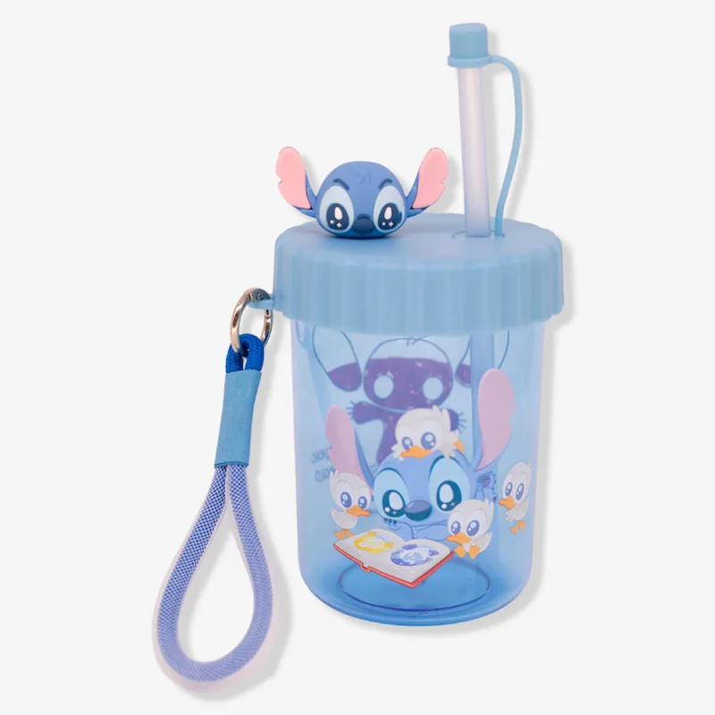 Copo Canudo Flip Infantil Stitch – Disney - Stitch