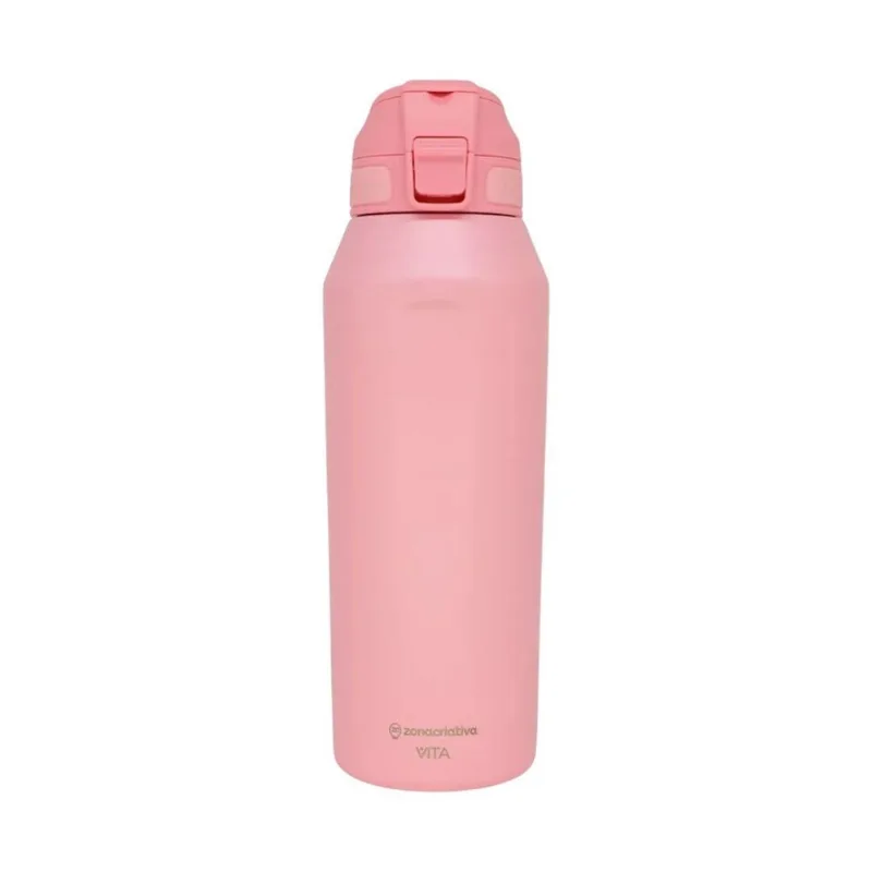 Garrafa Térmica Zonacriativa Vita Pegasus Pink Glaze 1 Litro (MP)