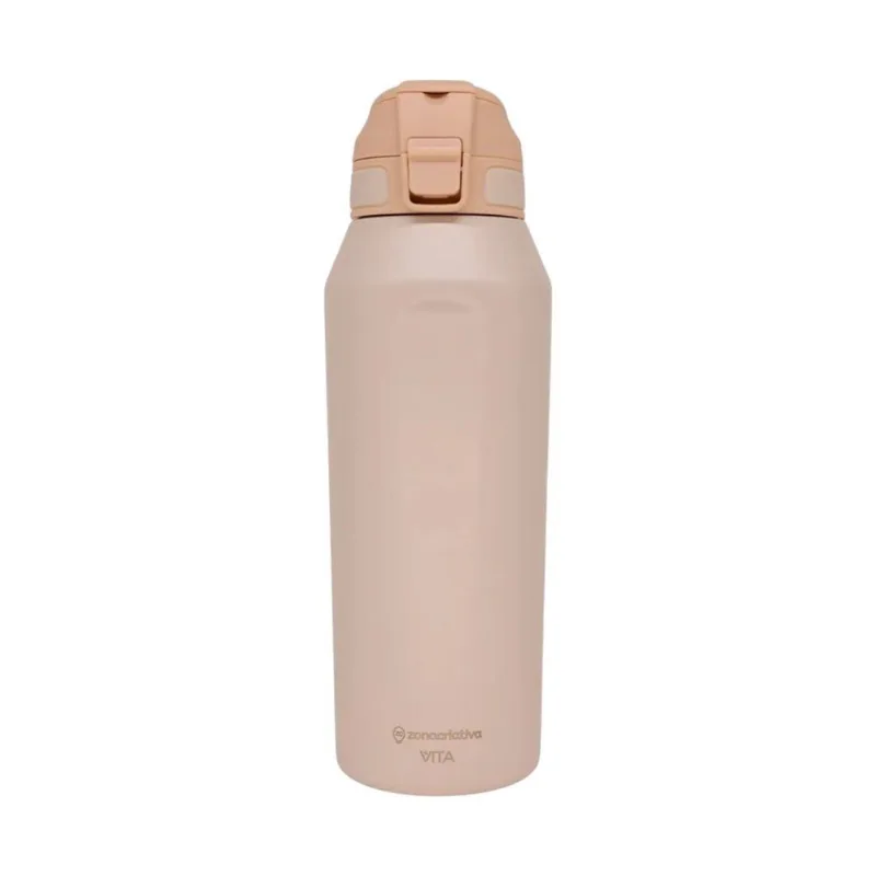 Garrafa Térmica Zonacriativa Vita Pegasus Sand 1 Litro (MP)