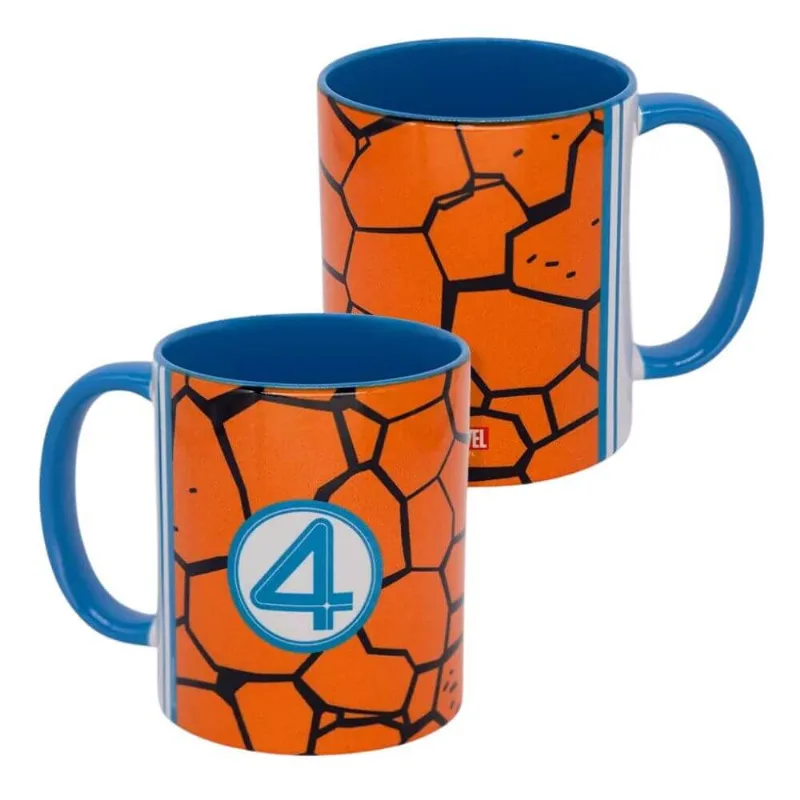 Caneca Pop 350ml 4 Quarteto Fantastico Coisa - Zona Criativa