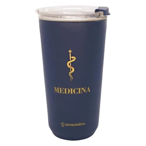 Copo 500ml Sky Profissão Medicina Azul - LC