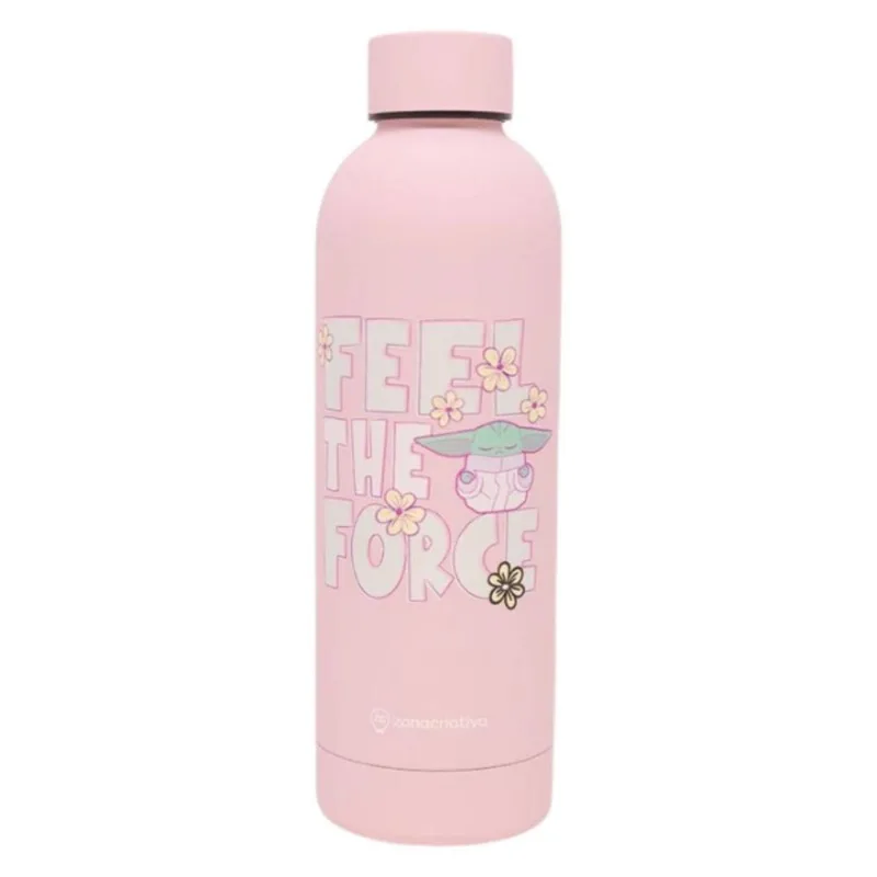 Garrafa Max 500ml Baby Yoda Fruit Star Wars Zonacriativa
