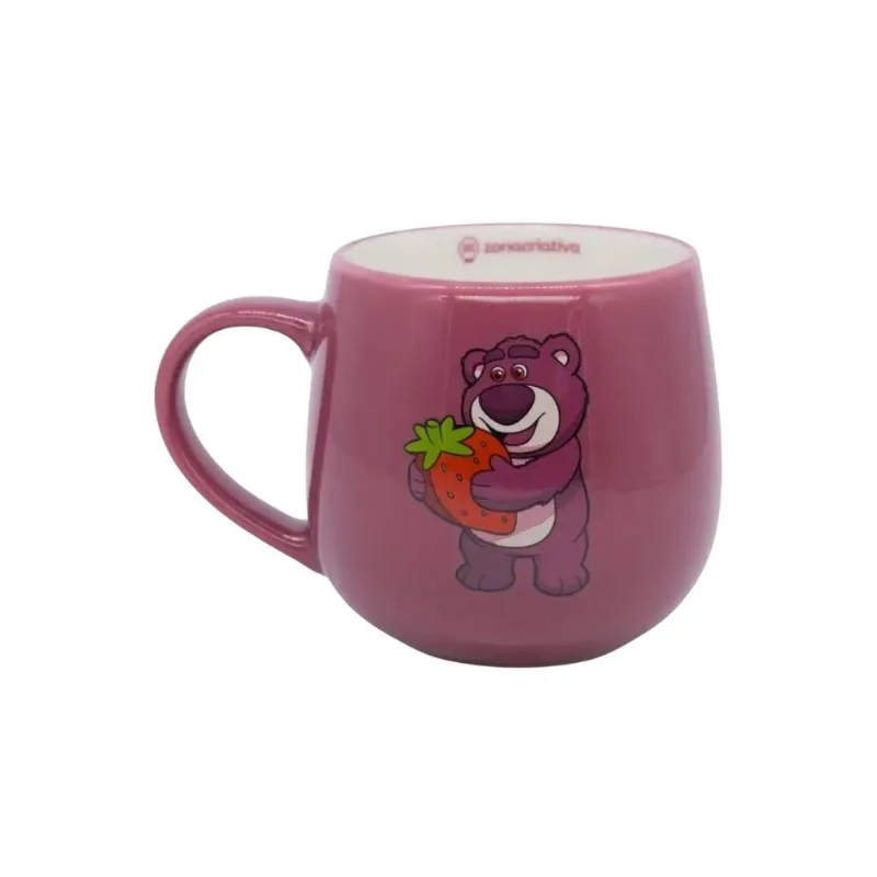 Caneca Maggie Zonacriativa Lotso Strawberry 400ml 6767 (MP)