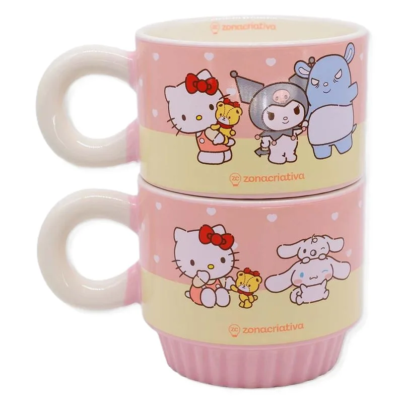Caneca 350ml Joy Hello Kitty And Friends - LC