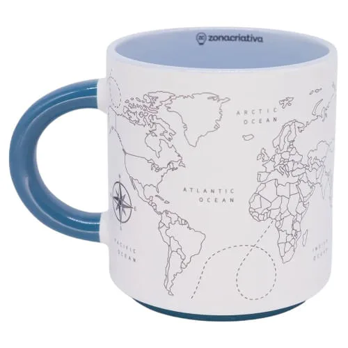 Caneca Grafite 500ml Viagem - LC