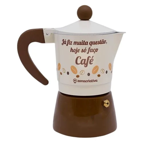 Cafeteira Italiana 150ml Café Off White - LC