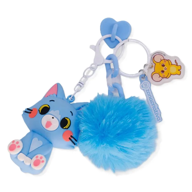 Chaveiro Charms Tom E Jerry Gokko Zona Criativa - LC - Presentes