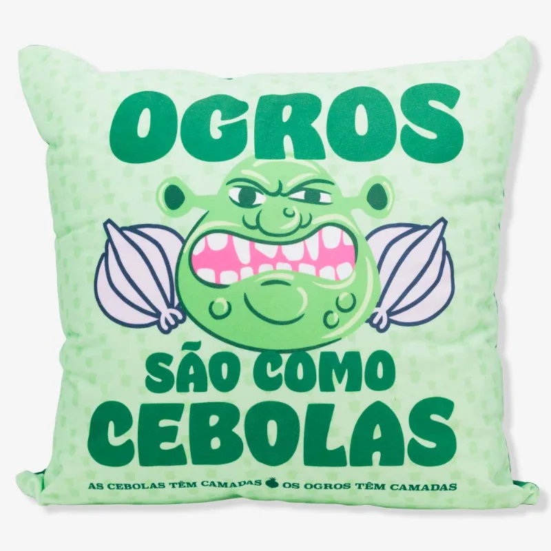 Almofada 40X40 Shrek Cebola - Shrek