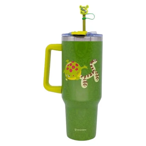 Canecão Tumbler 1,15l Shrek Lovers Com Canudo - LC