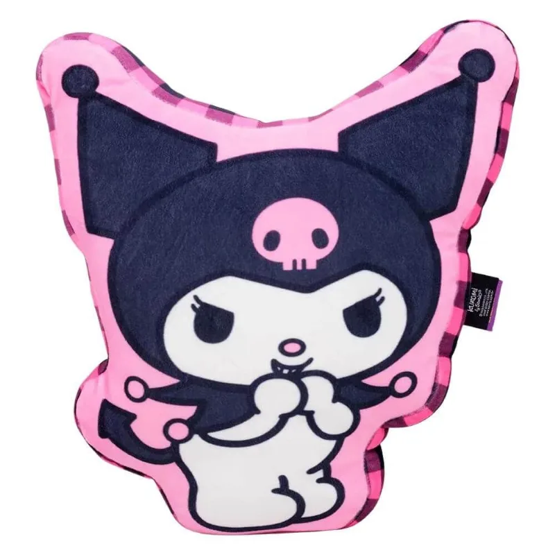 Almofada Formato Plush - Kuromi - Hello Kitty - Zona Criativa