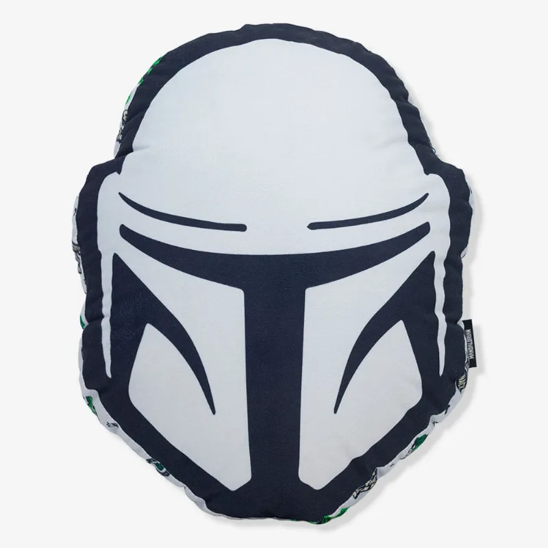Almofada Formato Mandaloriano e Grogu - Star Wars