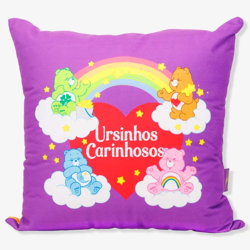 Almofada 40X40 Ursinhos Carinhosos
