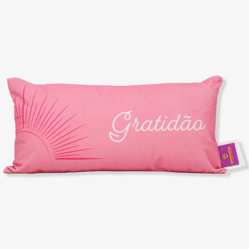 Almofada Formato Gratidão – Zonacriativa