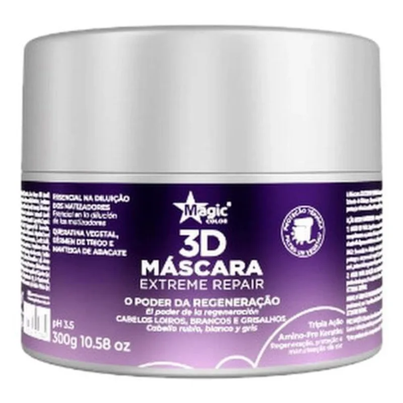 Máscara Magic Color 3D Extreme Repair 300ml (MP)