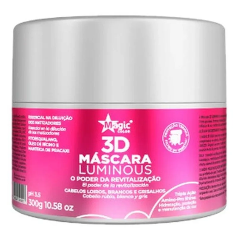 Máscara Magic Color 3D Luminous 300ml (MP)