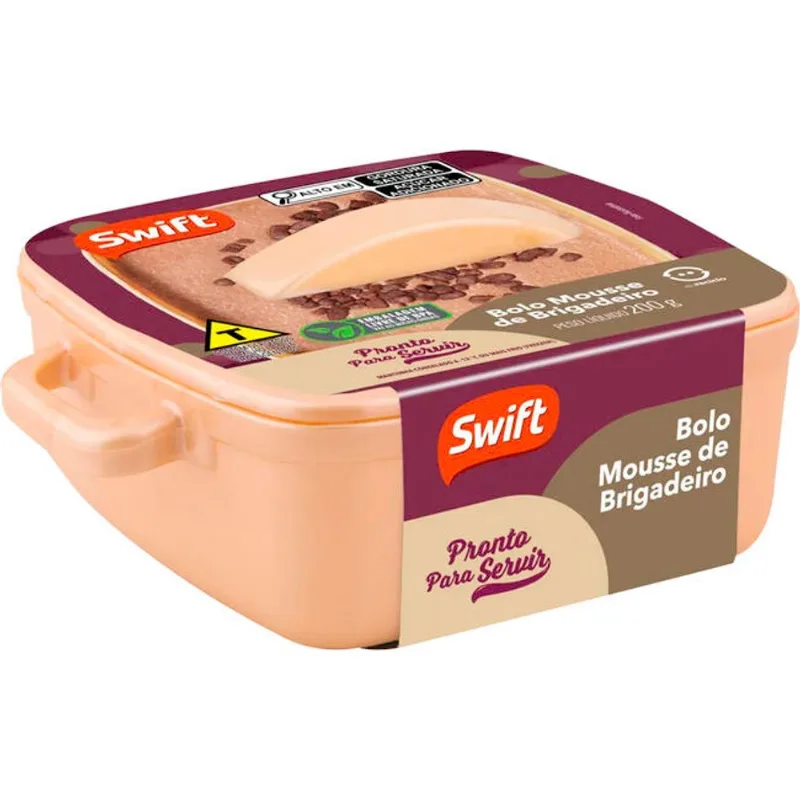 Bolo Swift Mousse de Brigadeiro 200g