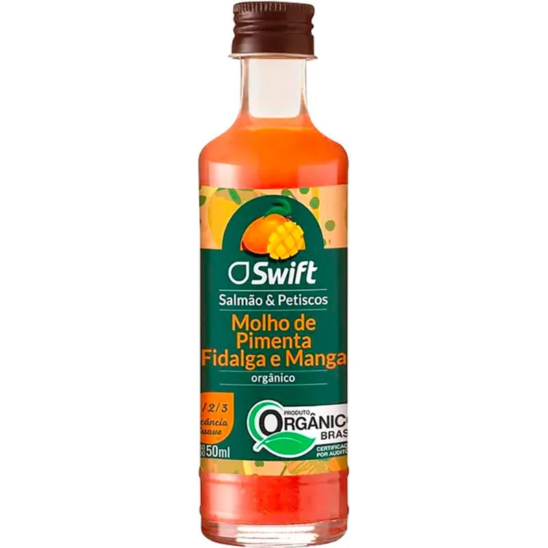 Molho de Pimenta Swift Fidalga e manga 50ml