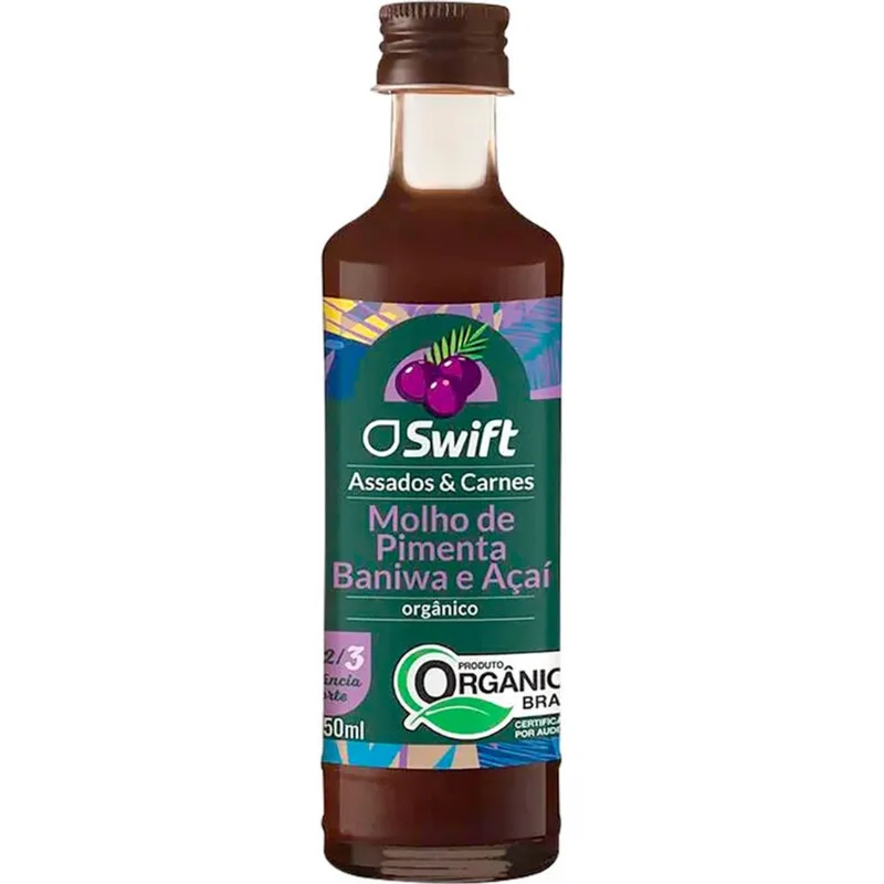 Molho de Pimenta Swift Baniwa e açaí 50ml