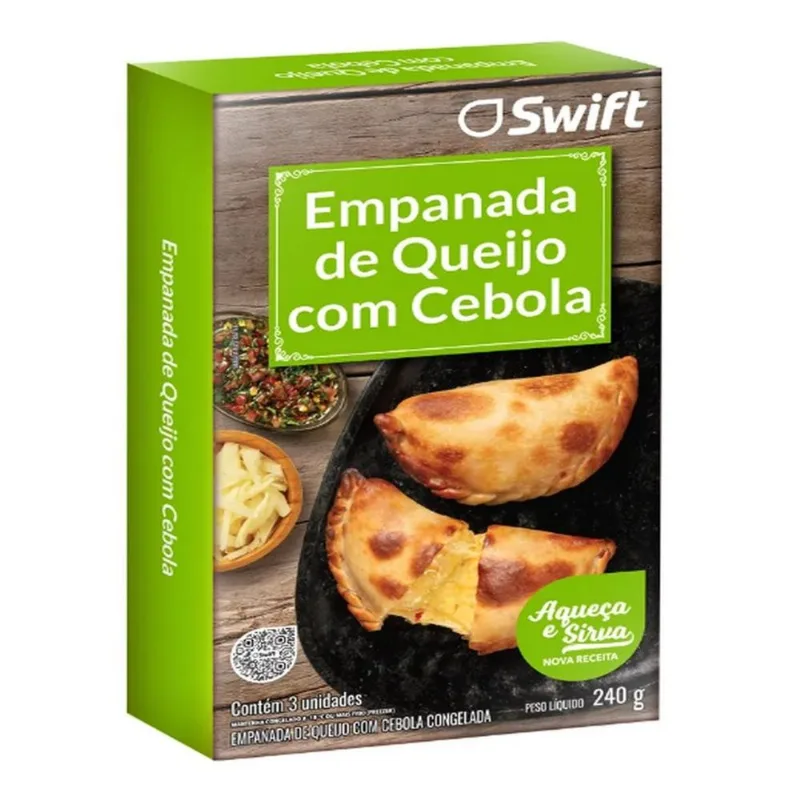 Empanada Swift Queijo com Cebola 240g