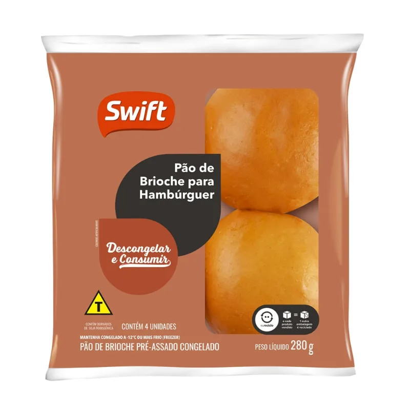 Pão brioche Swift 280g