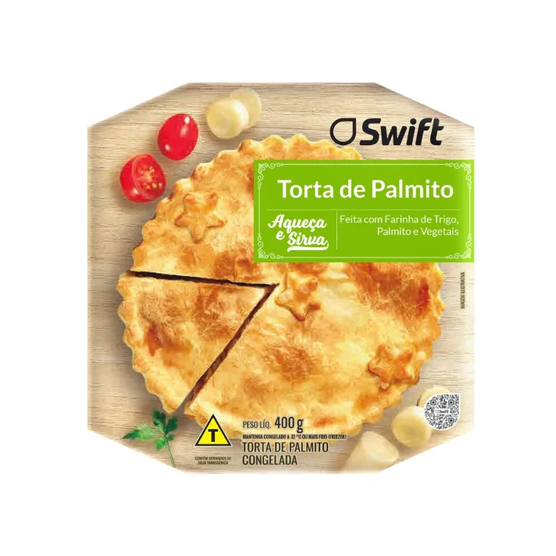 Torta de Palmito Swift 400g