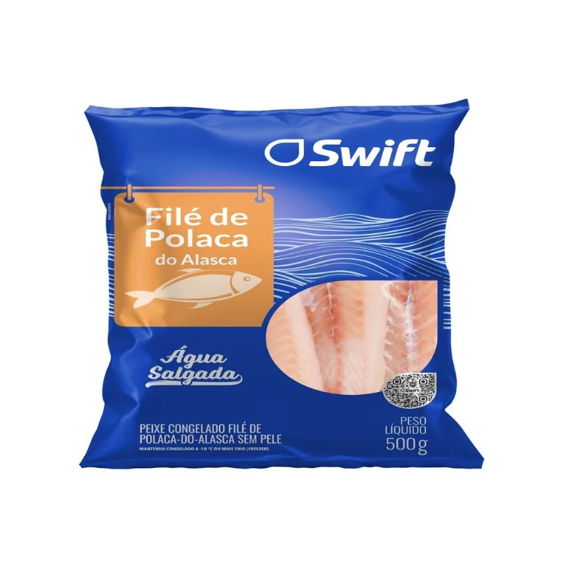 Filé Polaca Do Alaska Swift 500g