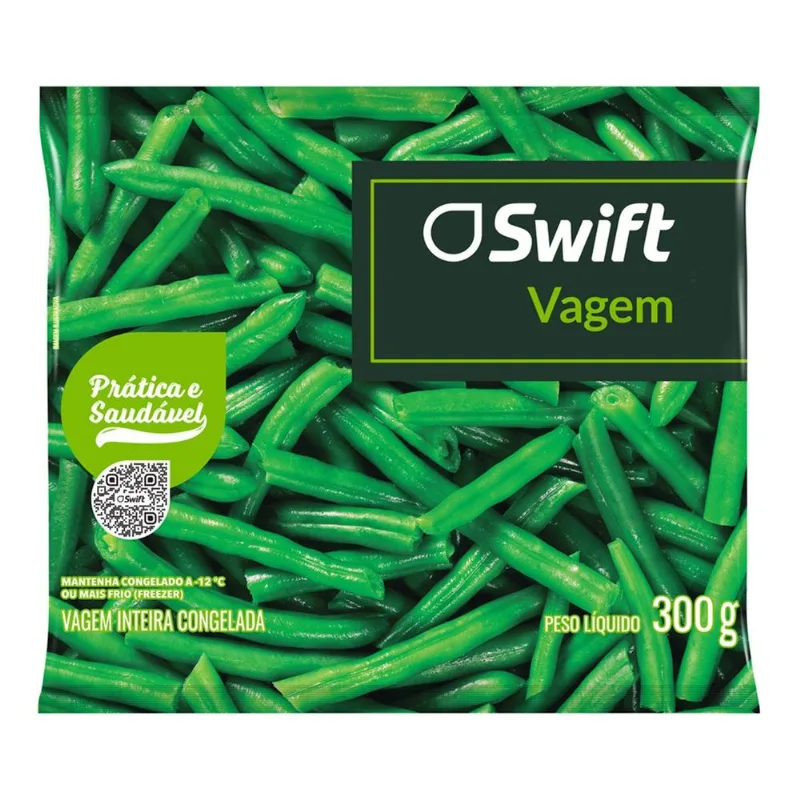 Vagem Swift Inteira Pacote Congelada 300g