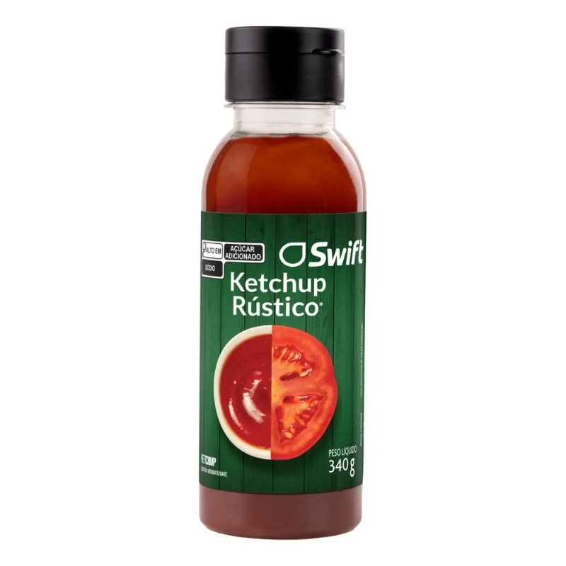 Ketchup Rústico Swift 340g