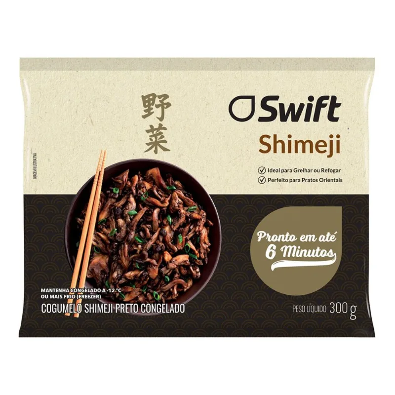 Cogumelo Shimeji Swift Pacote Congelado 300g