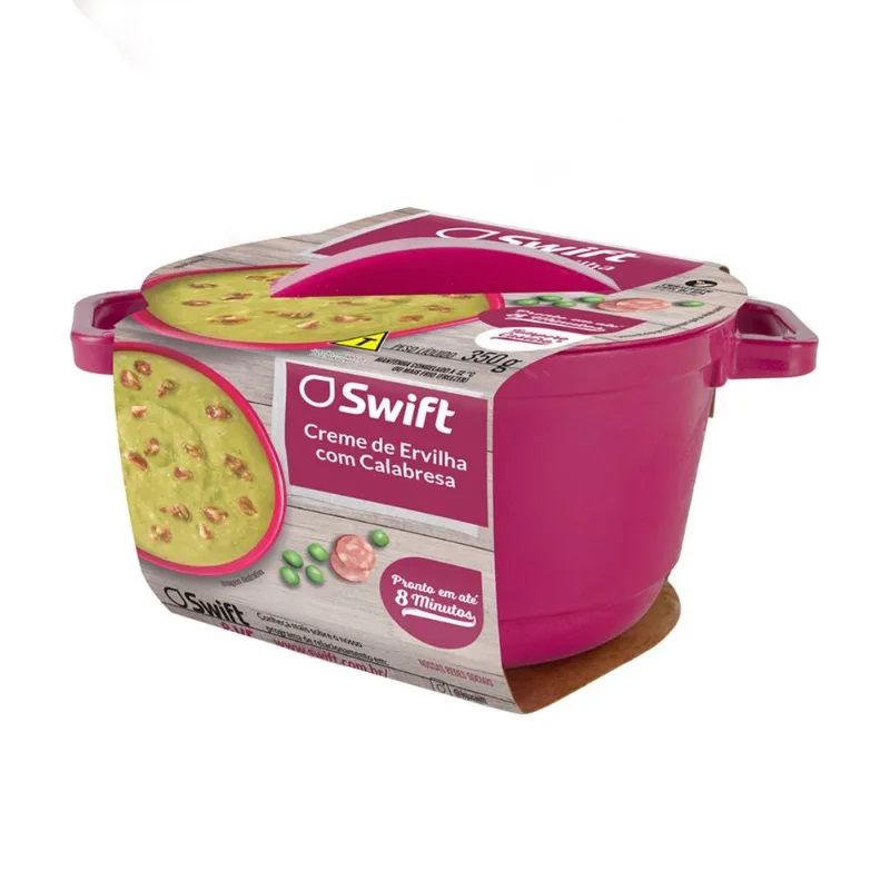 Creme de Ervilha Swift com Calabresa Congelado 350g
