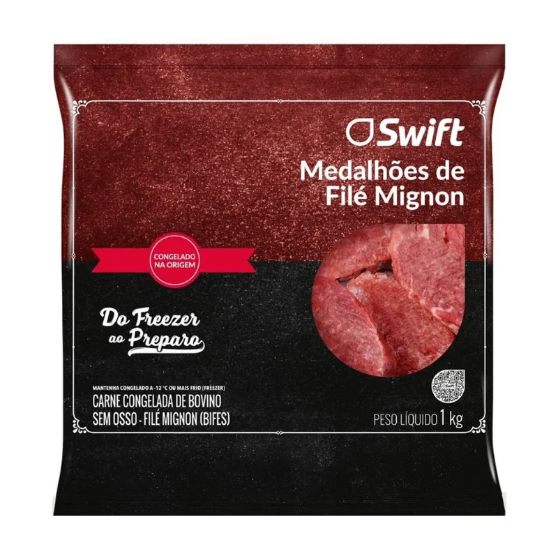 Filé Mignon Bovino Swift Medalhão 1Kg