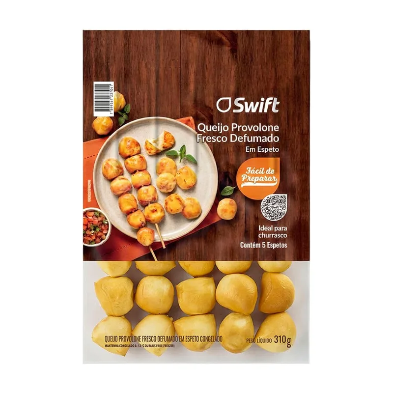 Queijo Provolone Bolinha Swift Em Espeto 310g