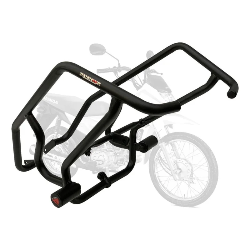 Protetor de Motor e Carenagem Coyote Com Apoio para Pés - Pop 110