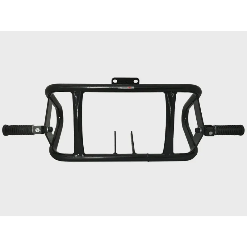 Protetor de motor francês c/ pedaleiras preto xt 660 - yamaha