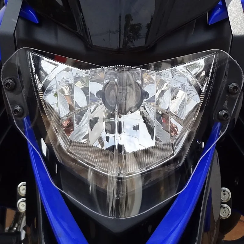 Protetor de Farol Principal Modelo Coyote em Policarbonato - xtz Crosser 150 - Yamaha