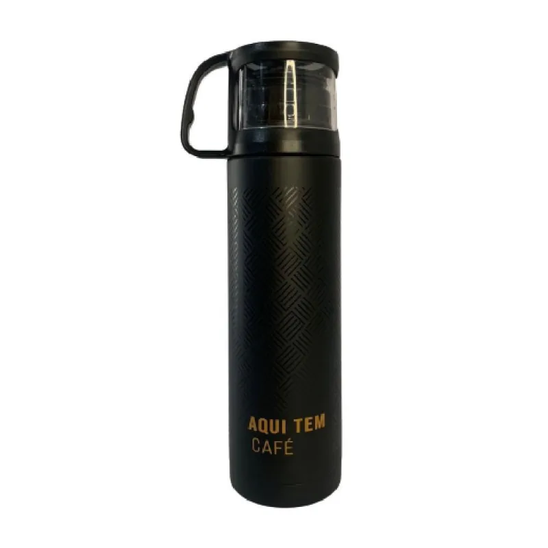 Garrafa Com Caneca Pe Na Estrada - Não Disponível