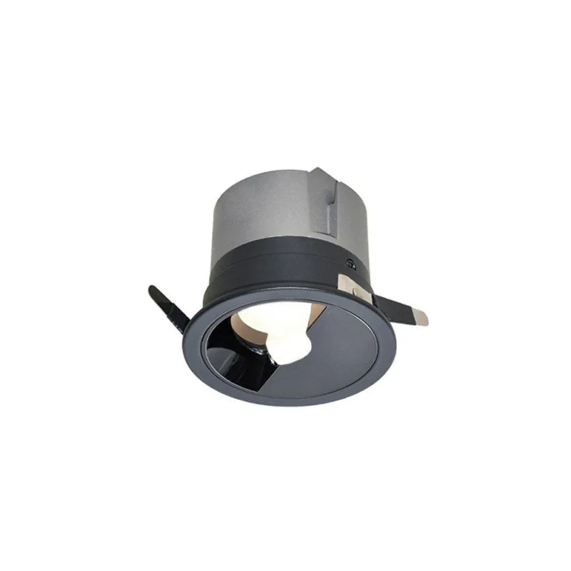 Spot de Embutir Zagle Wall Washer LED Alto IRC 97 Preto Nordecor Iluminação 12W Bivolt - NORDECOR