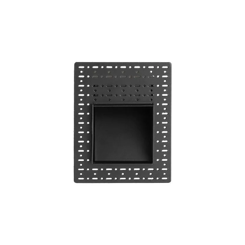 Balizador Nordecor Leue No-frame De Embutir Led 3w Bivolt Preto 3000k - NORDECOR