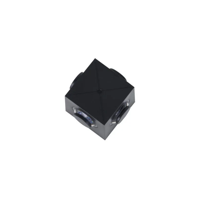 Mini Arandela Flou LED IP65 4W Bivolt 2700K Preto Nordecor Iluminação 55 LÚMENS - NORDECOR - Agro