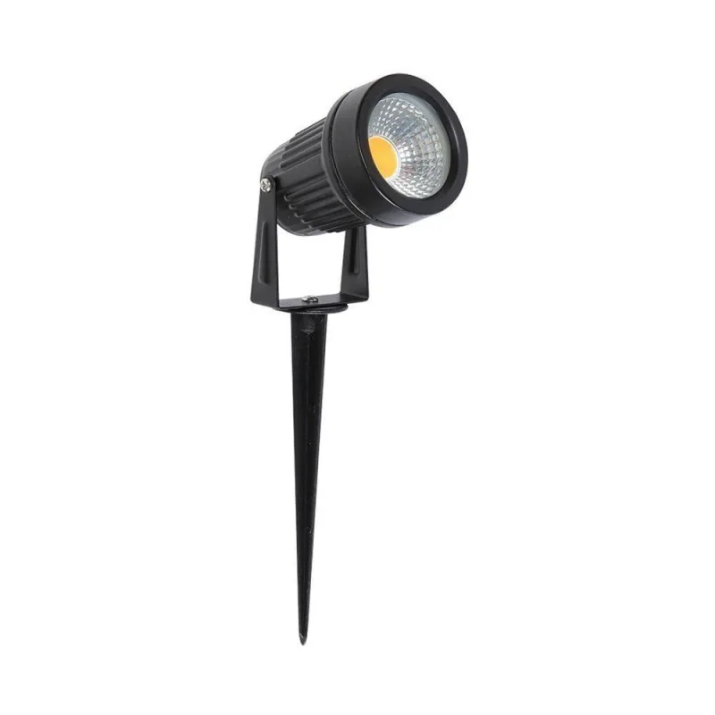 Espeto para Jardim Hager 80019 7W Bivolt 2700K Luz Amarela Preto Nordecor Iluminação - NORDECOR