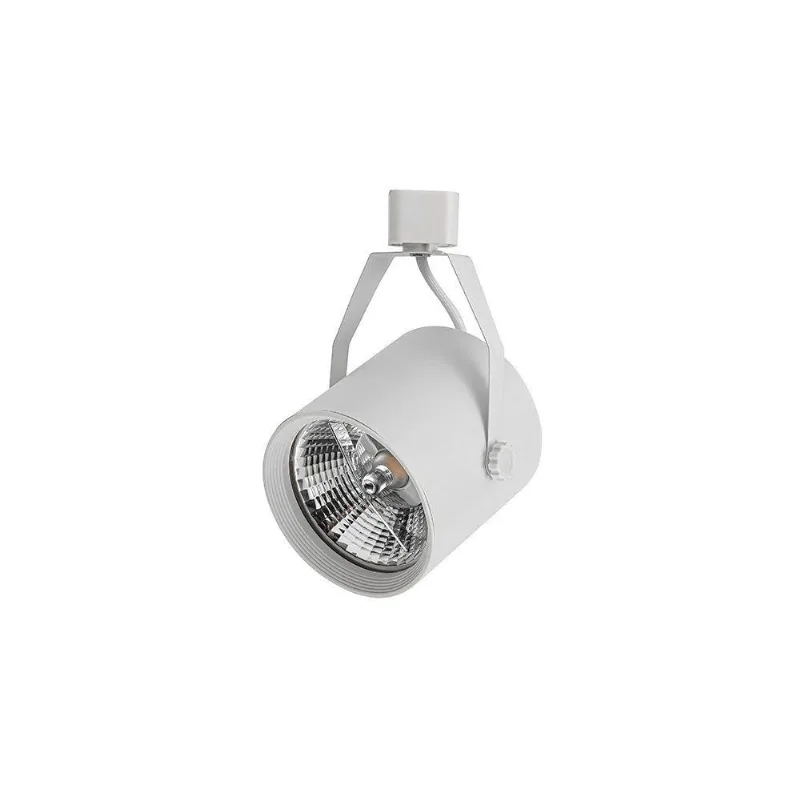 Spot Direcionável Para Trilho Eletrificado Nordecor Lille Ar111 Gu10 Bivolt Branco - NORDECOR