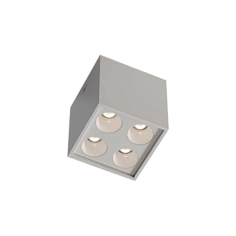 Spot De Sobrepor Nordecor Downlight Powerus Led 35° Alto Irc 90 8w Lente Branca - 3000k - Luz Amarela - NORDECOR