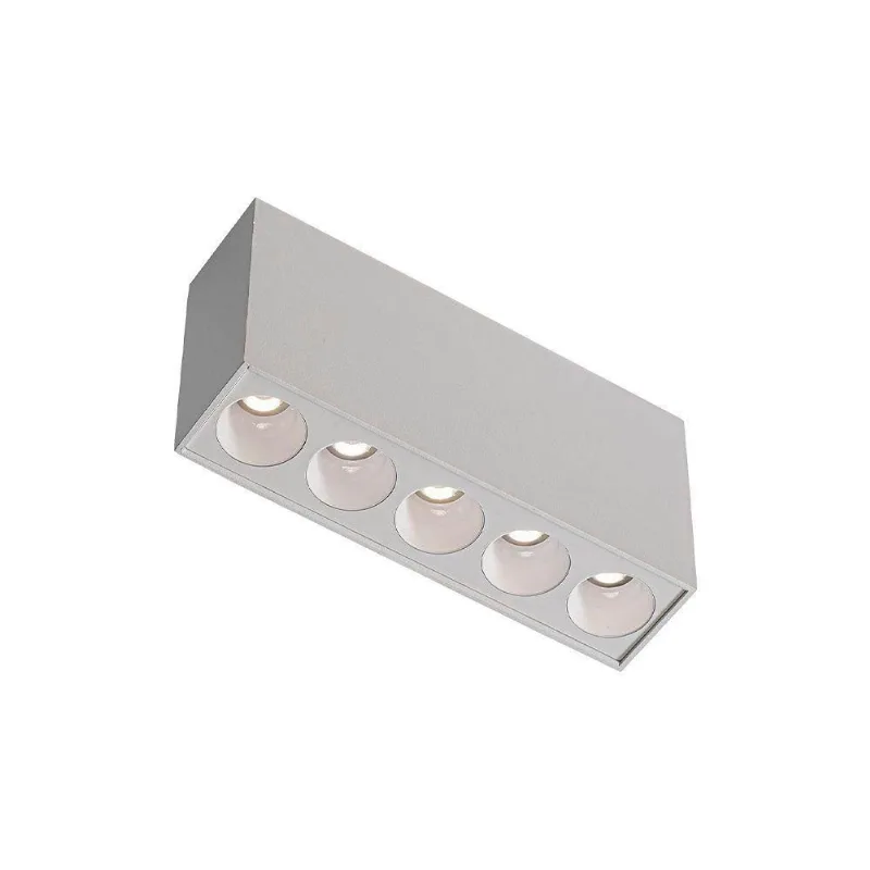 Spot De Sobrepor Nordecor Downlight Powerus Led 35° Alto Irc 90 10w Lente Branca - 3000k - Luz Amarela - NORDECOR