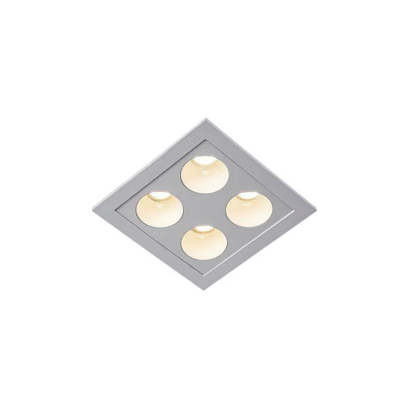 Spot De Embutir Nordecor Downlight Powerus Led Alto Irc 90 8w Bivolt Lente Branca 4000k - NORDECOR