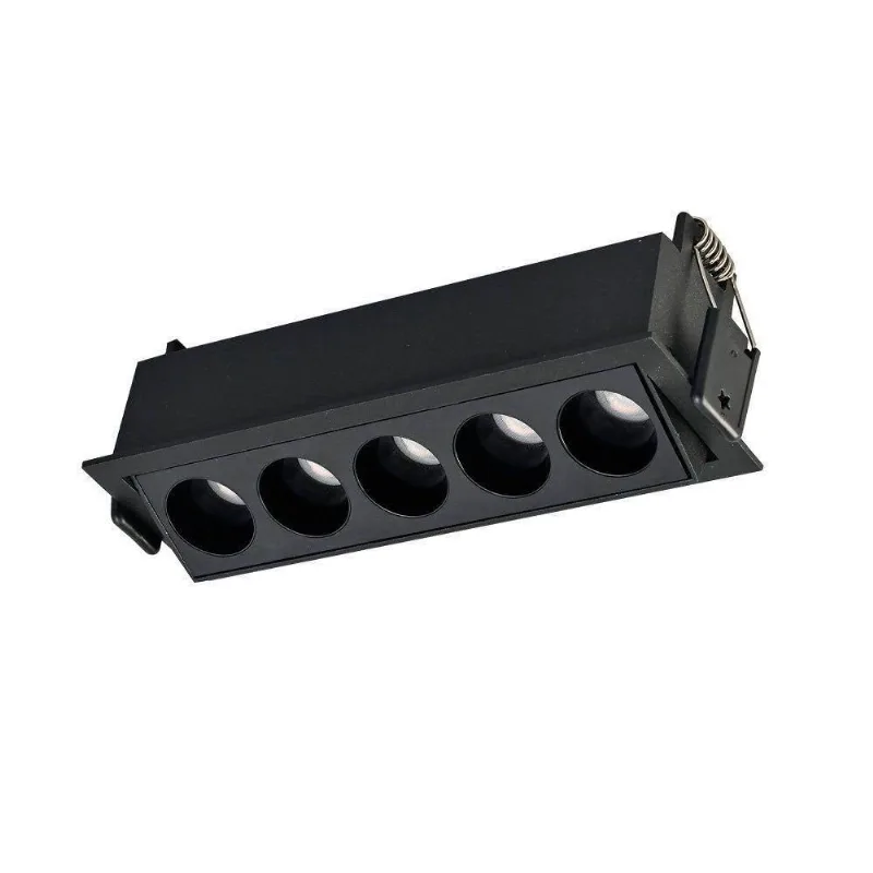 Spot De Embutir Nordecor Downlight Powerus Led Direcionável Alto Irc 90 10w Bivolt Preto 4000k - NORDECOR