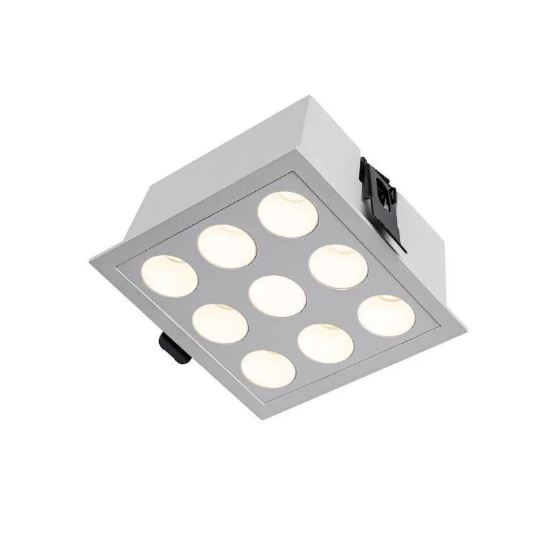 Spot De Embutir Nordecor Downlight Powerus Led Alto Irc 90 18w Bivolt Lente Branca 3000k - NORDECOR