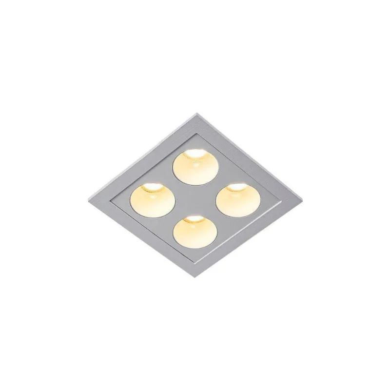 Spot De Embutir Nordecor Downlight Powerus Led Alto Irc 90 8w Bivolt Lente Branca 3000k - NORDECOR